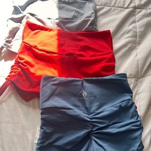 Ryderwear scrunch bum shorts bundle